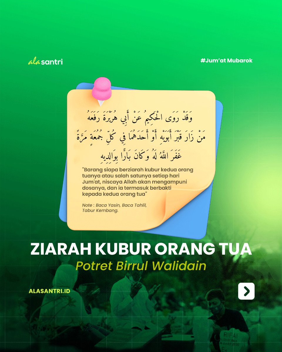 Sudah ziarah? Yuk ziarah yuk.