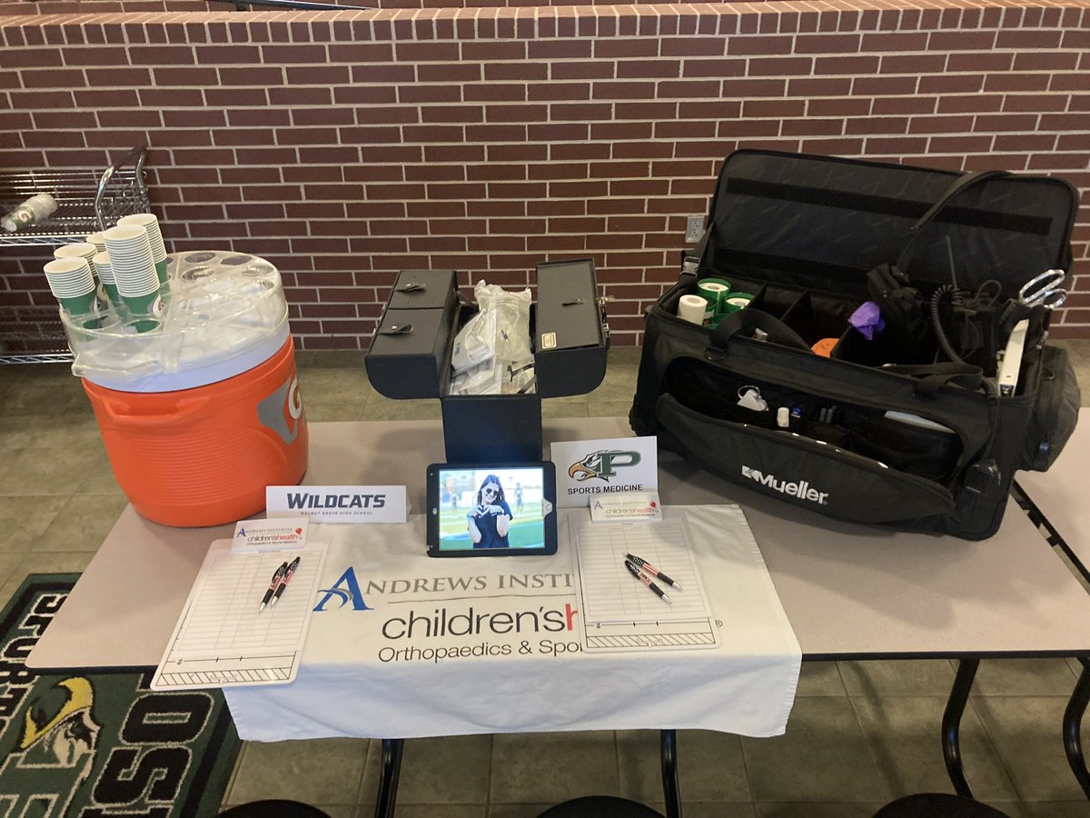 Prosper High and Walnut Grove students interested in Sports Medicine, stop by and see us at the PHS expo night tonight! <a href="/ProsperHS/">Prosper High School</a> <a href="/WalnutGroveHS/">Walnut Grove High School</a>