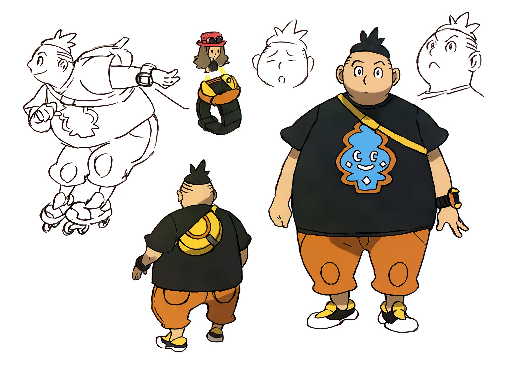 Mixeli on X: Pokémon X and Y - All Concept Art of Starters