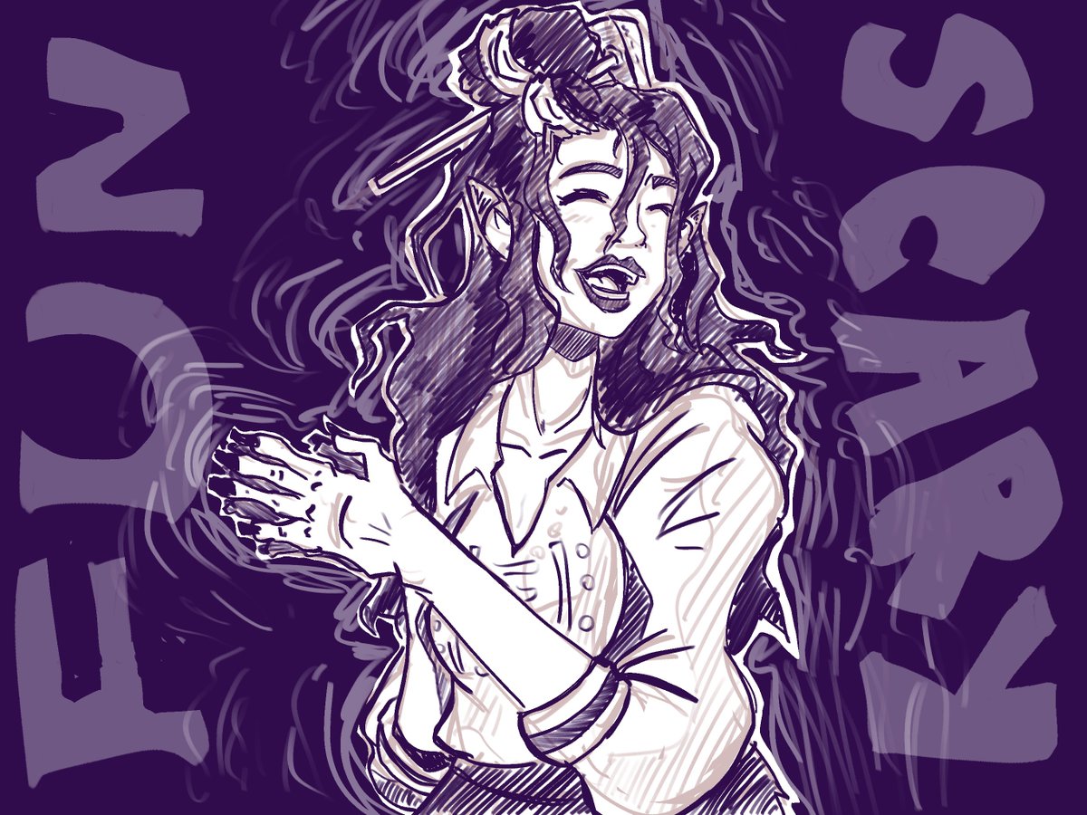 ArtbyMiaValley's tweet photo. Everyone's favorite happy corpse! Even without them tonight, we can still have a good time! #laudna #matilda #bradberry #imodna #imogen #criticalrole #criticalrolefanart #critrole #critrolefanart #scary #funscary #fanart #pate
https://t.co/7lpVzVZKB0 https://t.co/5lCNFXwIKN