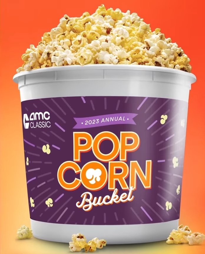 shur_thing's tweet photo. @IMAX I have no idea what that is, so I'll say Nay. But I'll be bringing my annual bucket with me tonight. $2.65 for bigger than a large size is a great deal. https://t.co/O5iBwrrdHe