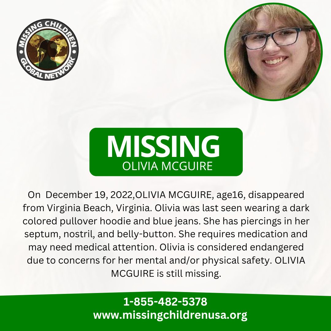 MISSING CHILDREN GLOBAL NETWORK (@MCGNUSA) / Posts / X