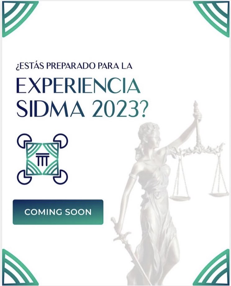 ESidma's tweet photo. Un nuevo año trae nuevas experiencias y SIDMA también. 

Mantente atento a nuestras redes sociales para los próximos anuncios sobre la edición SIDMA 2023😊

#Competencia #Arbitraje #SIDMA #Derecho #4taEdición https://t.co/ImQfgFbrVn
