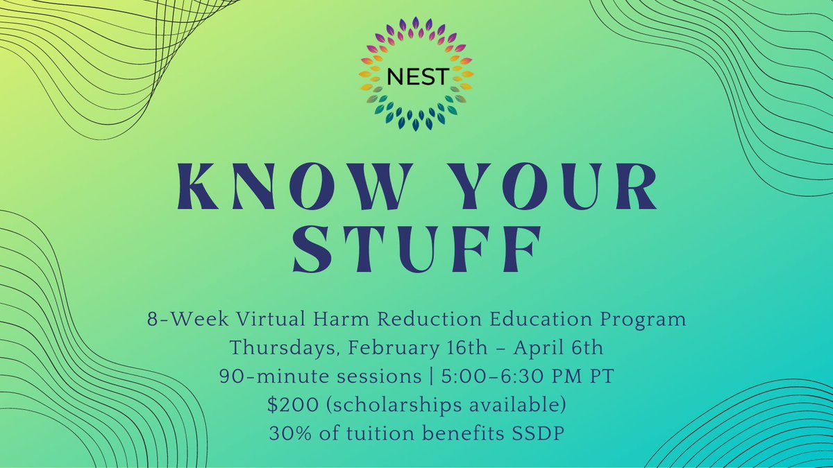 NEST Harm Reduction (@nestharmreductn) / Posts / X