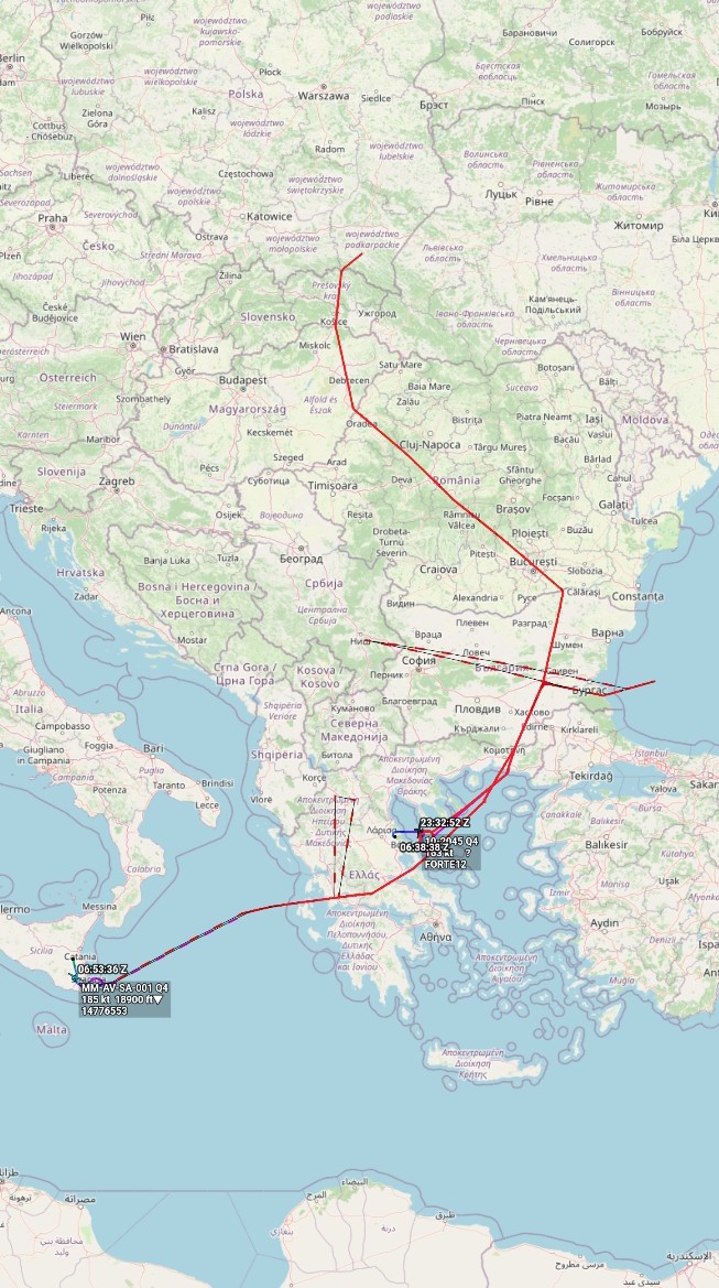 Oceanworldfree's tweet photo. ๐บ๐ธUSAF FORTE12 10-2045 #AE5420๐ฎ๐น IAF MM-AV-SA-001 14776553 #33FD6B
"Kyiv to receive โhundredsโ of tanks from several nations. Russia warns the West against supplying Ukraine with longer-range weaponry, such a move would escalate & trigger a nuclear war" https://t.co/ED65CugsVM