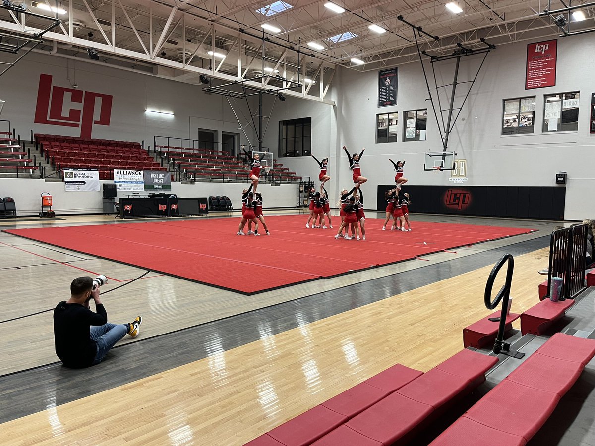 PiratePrideBand's tweet photo. Good luck to @LCP_Cheer at their competition this weekend! And break a leg to @LCPPerforms with the opening night of Legally Blonde tonight! https://t.co/kJMi4GxPLk