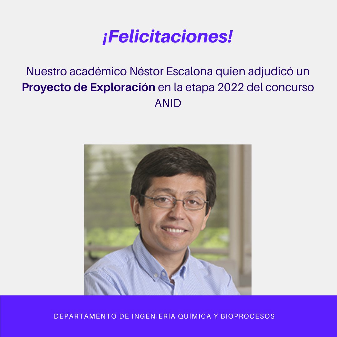 Departamento de Ing. Química y Bioprocesos UC tweet media