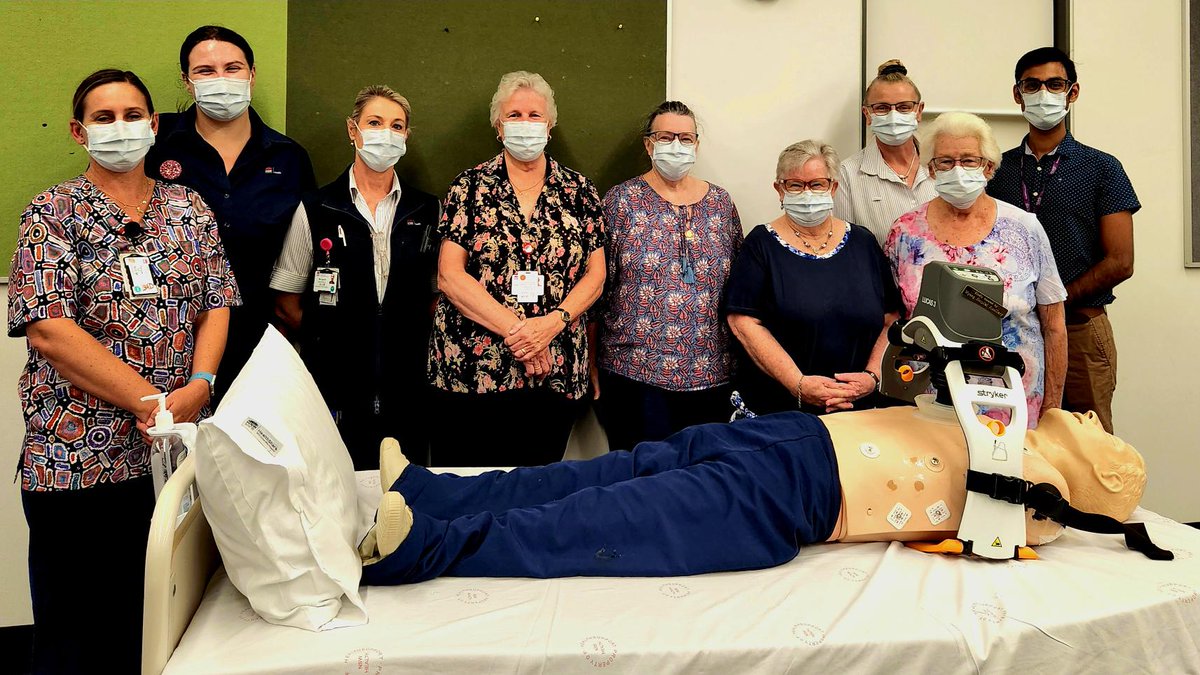 Wyong ED was grateful to receive a donation from Wyong Hospital Auxiliary this week - The LUCAS Chest Compression System delivers chest compressions during CPR. This allows clinicians to perform other tasks for the patient and eliminates exhaustion when performing CPR. Thankyou!