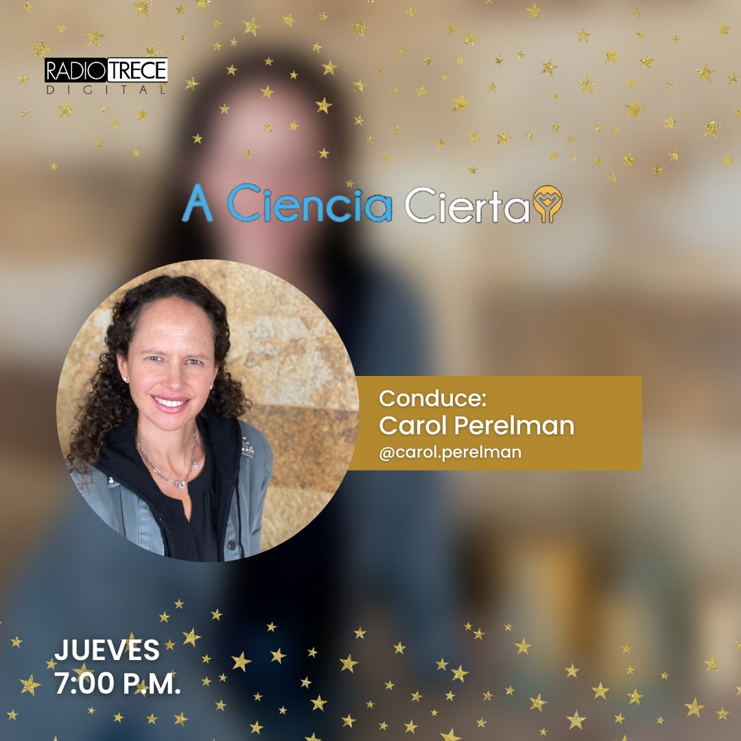 Radio13Digital's tweet photo. Carol Perelman @carol_perelman informa con verdad y conocimiento en torno a temas de carácter científico en 𝗔 𝗰𝗶𝗲𝗻𝗰𝗶𝗮 𝗰𝗶𝗲𝗿𝘁𝗮. 🧪
📌 Hoy a las 7:00 p.m. a través de #FBLive 👇
https://t.co/dt2eYCebmB
#ConectandoConTuLuz #science #Radio13Digital https://t.co/jNAaprN8vU