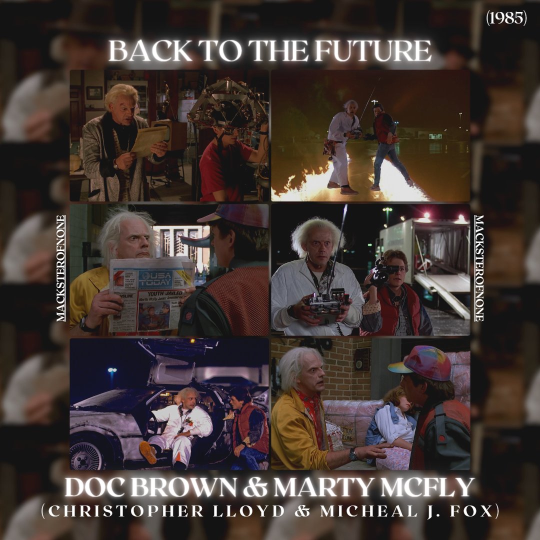 thecinemaxter's tweet photo. These pairs on screen are ELECTRIC! Which Dynamic Duo do you think is the best to watch? (Non-Romantic)
 #haroldandkumar #shawshankredemption #morganfreeman #backtothefuture #docbrown #martymcfly #timrobbins #rickdalton #cliffbooth #quentintarantino #bradpitt #leonardodicaprio https://t.co/eQFRSSkz2F