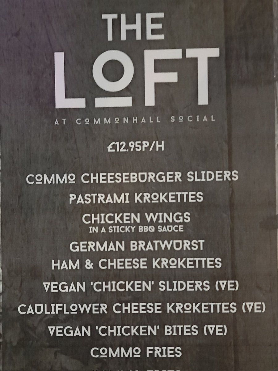 Great value buffet available when you book our awesome loft space for up to 40 of your mates! #commonpeople #commonhallsocial #chesteruk #chestereats #explorechester #visitcheshire #chesterfood #tastecheshire #discoverchester #chestercheshire #chester