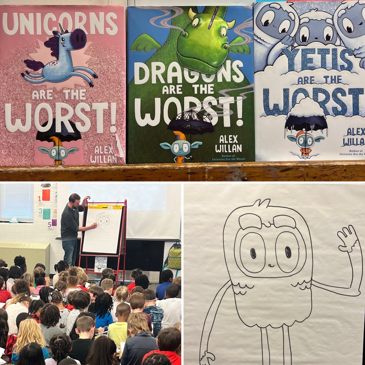 Mrs. Kicic (@kiciczerina) on Twitter photo Our first grade class absolutely loved the visit we had with author & illustrator <a href="/alexdwillan/">Alex Willan</a> Thanks to our amazing librarian <a href="/LibMateja/">Carrie Mateja</a>! <a href="/WilderWildcats/">Wilder Elem. School</a> are so glad you came! Can’t wait for the next book.. we hope you liked our class list of ideas! Our first grade class absolutely loved the visit we had with author & illustrator <a href="/alexdwillan/">Alex Willan</a> Thanks to our amazing librarian <a href="/LibMateja/">Carrie Mateja</a>! <a href="/WilderWildcats/">Wilder Elem. School</a> are so glad you came! Can’t wait for the next book.. we hope you liked our class list of ideas!