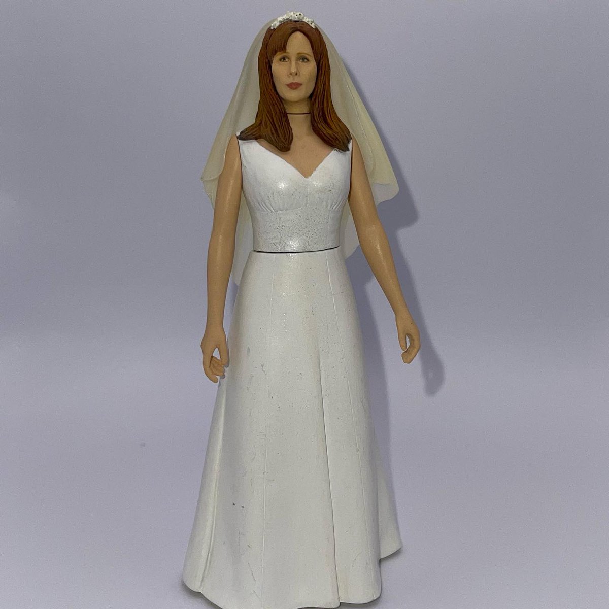 AndrozaniChap's tweet photo. With thanks to  Doctor.revwhos on Instagram 

Here is a better look at the unreleased Donna Noble in Wedding Dress prototype from The Runaway Bride. #DoctorWho https://t.co/OyslJ3dlDb