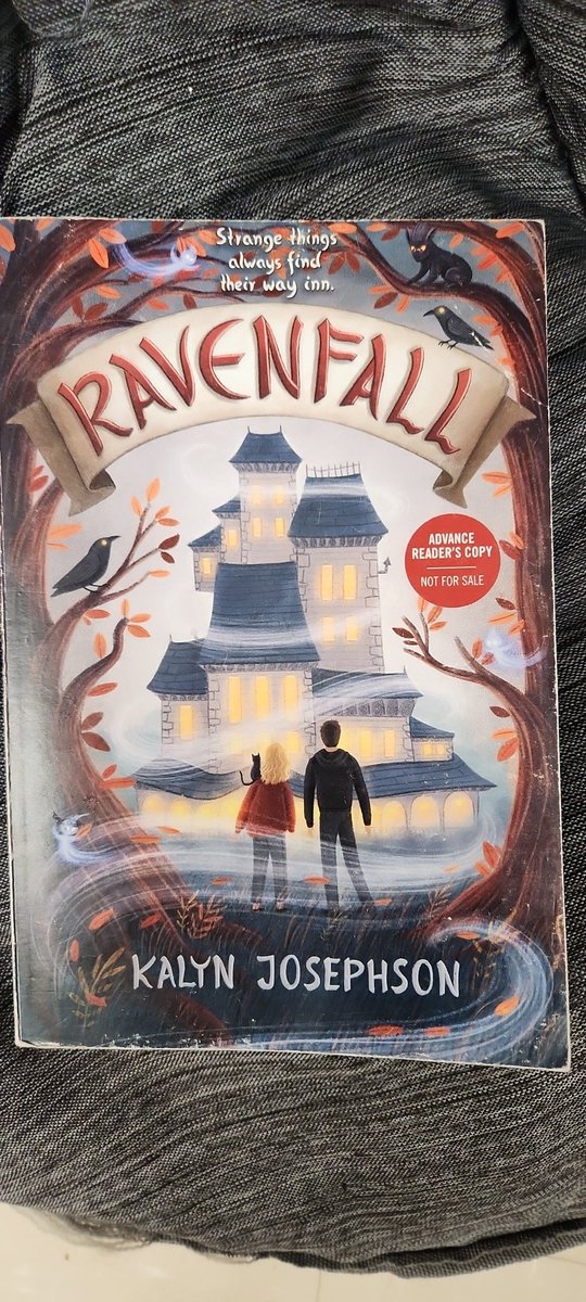 tiredschoolteac's tweet photo. Love those MG fantasy books and I just finished this awesome one! @KalynJosephson - when can we expect #hollowthorn ? #ravenfall #bookallies @randomhousekids https://t.co/Fhmah3nSXv