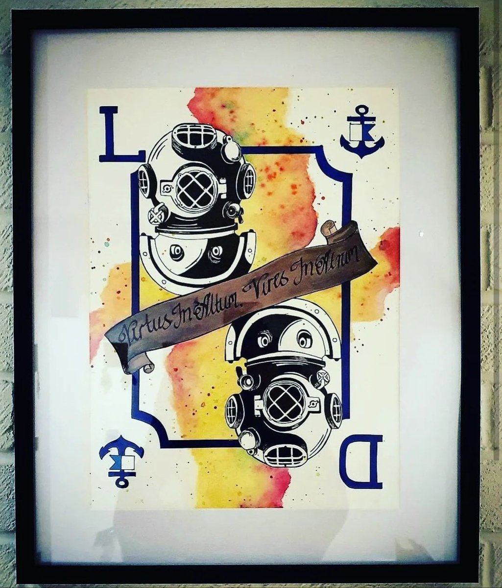 SophiesStudio21's tweet image. 🐸 Bomb Frog 🐸
 .
♠️ Want to tell your story through your own gnarly custom artwork?♠️
.
♦️ Order directly through the website or drop a message for any queries♦️
.
#sophiesstudio #diver #bombfrog #militaryart #militarydiver #bomb #squad #bombsquad #eod #royalnavy #army