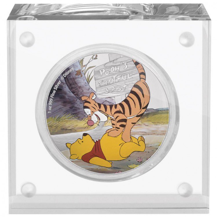 Collectcoins's tweet photo. It’s Pooh Day!
Don’t forget your beautiful Pooh and Tigger coin at https://t.co/DbgJLNJHIH

Niue 2 dollars 2020 1 oz silver coin
#pooh @DLPReport https://t.co/gB6wrTKyA4