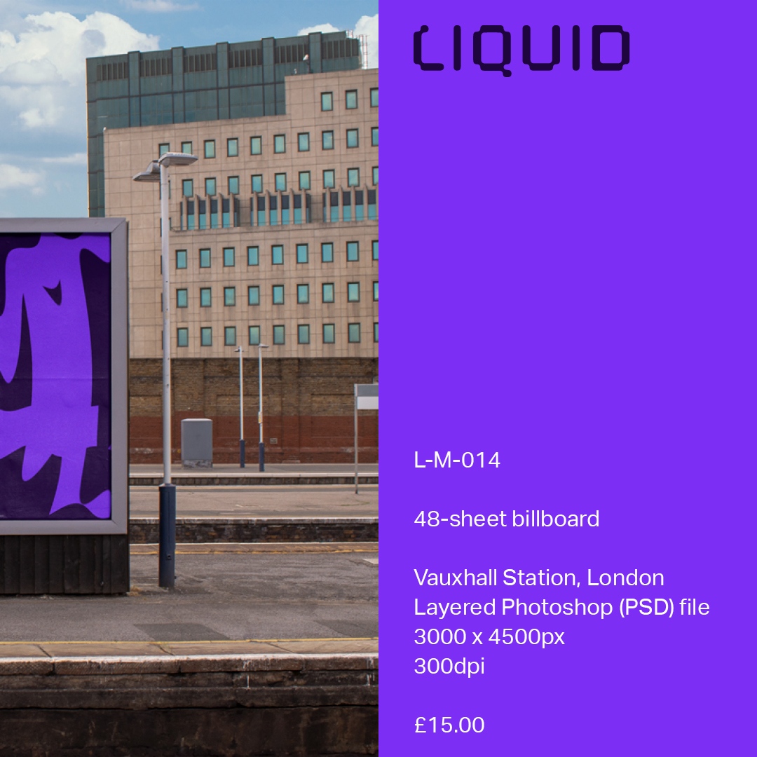 Liquid_Mockups's tweet photo. L-M-014⁠

48-sheet billboard⁠

📍 Vauxhall Station, London⁠

#liquidmockups #graphicdesign #design #mockup #branding #designer #mockupdesign #marketing #presentation #template #download #psd #showcase #photoshop #creative #photography https://t.co/DjpiBF8o1M