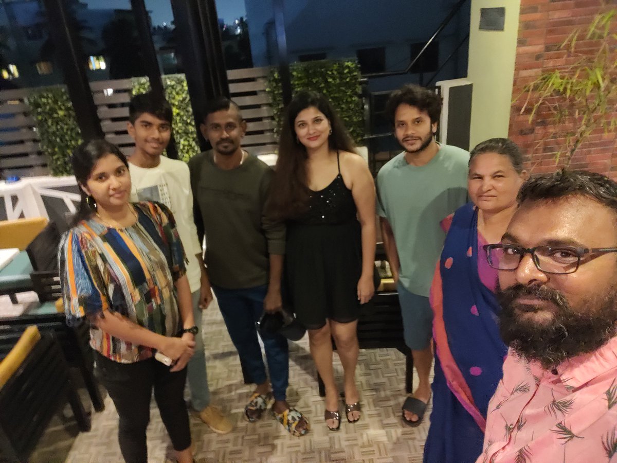 guruswamyj's tweet photo. @AaryanDineshK That was a nice evening bro https://t.co/u5cRgeZDGy