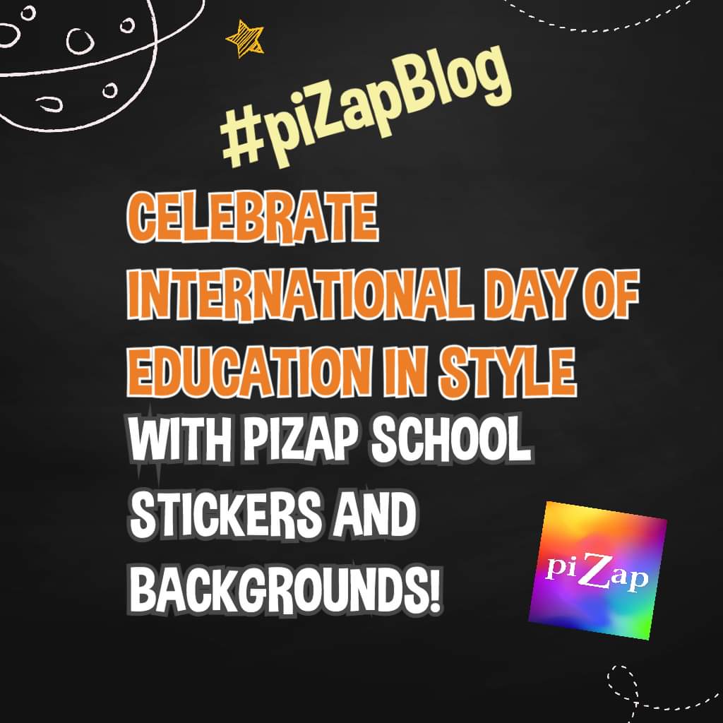 pizap's tweet photo. #piZapBlog
Celebrate International Day of Education in Style with piZap School Stickers and Backgrounds!🎒🧳👓📙🖋✂️
Read more here: https://t.co/LWaVwVcHox
#InternationalDayofEducation #education #teachers #school #educationforall #education #EducationUSA https://t.co/oHdORrbCbY