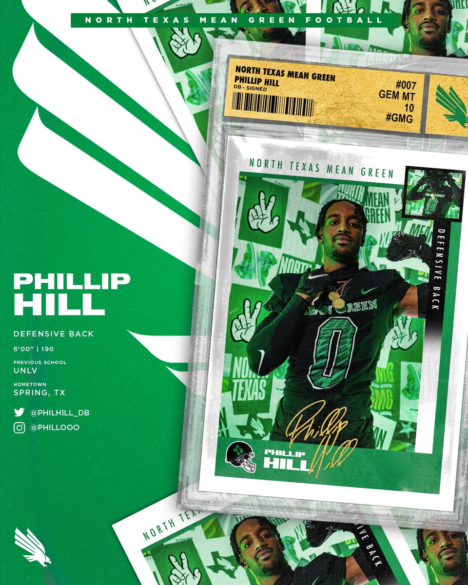 Mean Green Nation, welcome <a href="/philhill_db/">Price 🦅</a> to the family! 🦅

#GMG