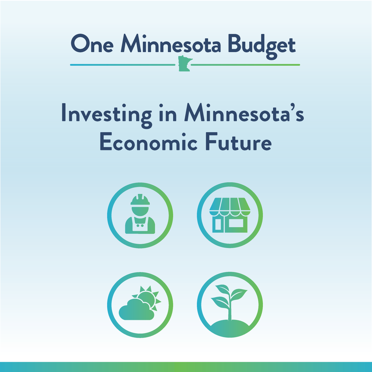 MNCommerce's tweet photo. The @GovTimWalz @LtGovFlanagan 2023 budget has $114 million for @MNCommerce State Competitiveness Fund to unlock BILLIONS in federal funding to transform MN's clean energy economy and to save #ourMNclimate
Learn more https://t.co/DW0s8snMlR https://t.co/4noiGyanKI