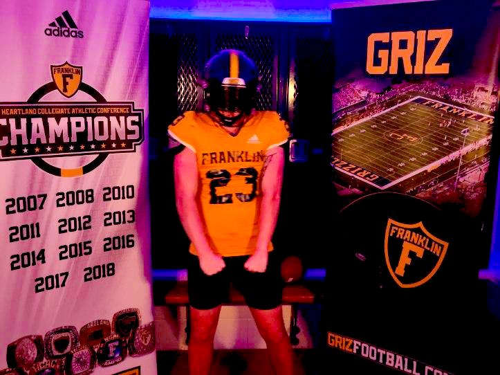 After a great visit I’m bless to receive my second offer from <a href="/FCGrizFootball/">Franklin College Football</a>  thanks to <a href="/AlanHensell/">Alan Hensell</a> <a href="/Coach_McNeely_/">Steve McNeely</a>  <a href="/CoachK_Ski/">Blaine Kowalkowski</a>