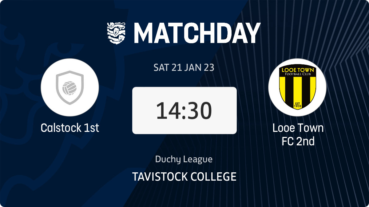 Looe Town FC (@looesharks) on Twitter photo Our Reserves are away this week to <a href="/c_calstock/">Calstock F.C.</a>. Match has move to Tavistock College. Good luck Looe! 💛🖤 Our Reserves are away this week to <a href="/c_calstock/">Calstock F.C.</a>. Match has move to Tavistock College. Good luck Looe! 💛🖤