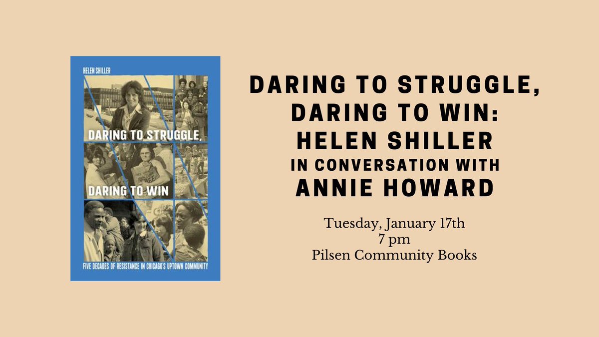 chi_civilrights's tweet photo. Missed it? Check it out on @PilsenCommBooks YouTube https://t.co/t38XxiUjlI and buy the DARING TO STRUGGLE DARING TO WIN there or anywhere books are sold. 

#booktwitter #socialjustice #antiracism #ChicagoHistory #chicagobooks #bookrecommendations #dei #activism https://t.co/5Rm13GN2XR