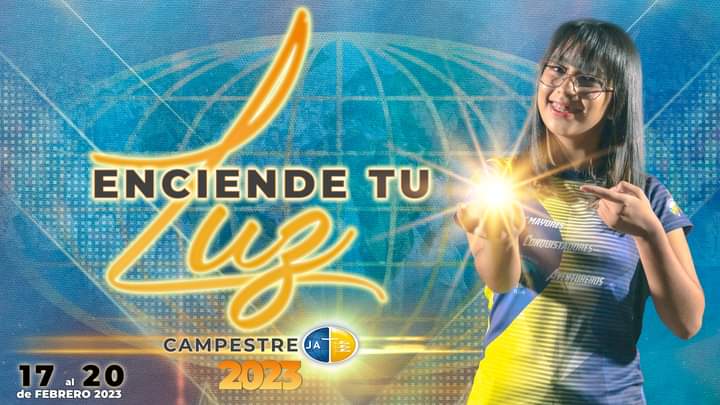 miveandes's tweet photo. ¿Ya te inscribiste para el Campestre “Enciende tu Luz"? Del 17 al 20 de febrero del 2023 en el Campamento Recreacional Juvenil Adventista, en Nirgua edo. Yaracuy.

Invitados: Pr. Andrés Peralta, Director de Conquistadores de la CG y Pr. All Powel, Director de Jóvenes de la DIA. https://t.co/lRTgj4A436