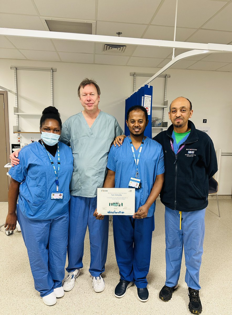 Afinee (@afineetan) on Twitter photo RLH Executive Directors Theatre Team Award goes to Holding Bay Team this month along with ACAD Theatre 8!Congratulations HB for your effort and collaboration to the Theatres improvement changes. I am truly proud of our team๐๐๐ <a href="/RecoveryRlh/">Recovery RLH</a> <a href="/peri_team/">Team Peri-Op</a> @RoyalLondonHos RLH Executive Directors Theatre Team Award goes to Holding Bay Team this month along with ACAD Theatre 8!Congratulations HB for your effort and collaboration to the Theatres improvement changes. I am truly proud of our team๐๐๐ <a href="/RecoveryRlh/">Recovery RLH</a> <a href="/peri_team/">Team Peri-Op</a> @RoyalLondonHos