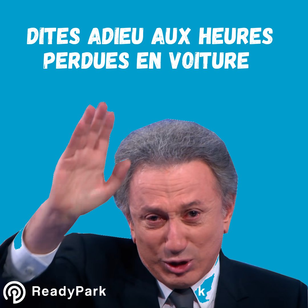 Fini de tourner en rond🙃 ! Oui c'est possible !
C'est pas Michel qui va nous contredire ^^
Toutes les infos sur : readypark.fr
✅Dispo sur GooglePlay et l'App Store