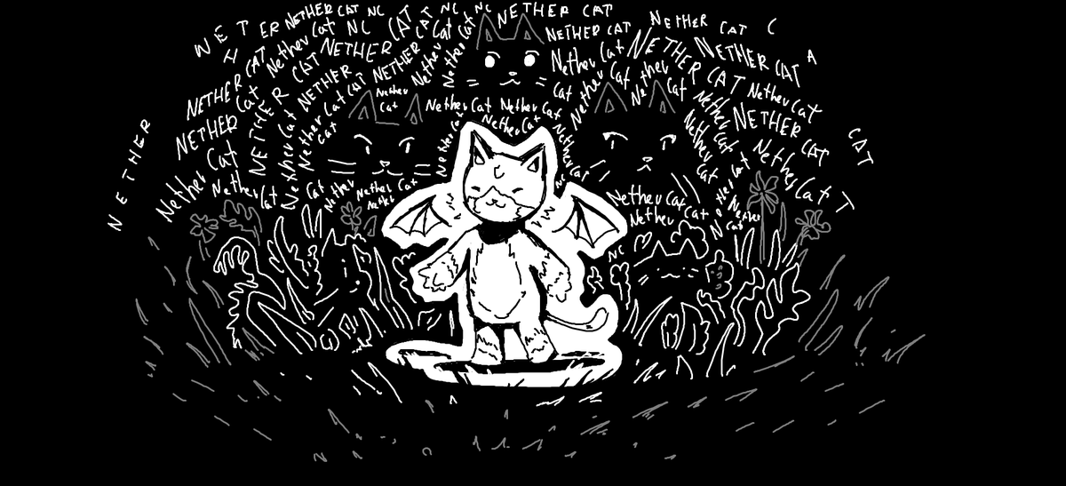 miniacraft's tweet photo. NetherCat 
#NetherCat #NetherCat https://t.co/SvI2Q0RaM6
