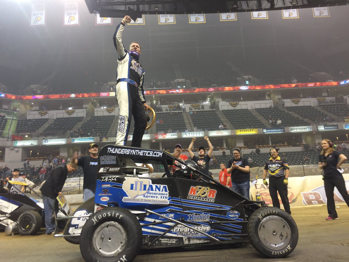 tylertisch26's tweet photo. @schuettracing (Kyle Schuett) won Indy indoor beating @spencerbayston and @ChaseBriscoe_14 in 2015. @indyindoors let’s do it again so my friend can be a 2 time Indy Door Guy https://t.co/Xy5K0R1M9n