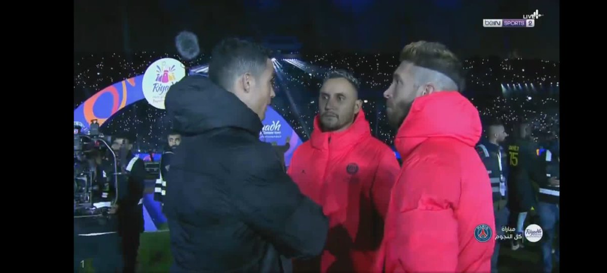 xdneel_'s tweet photo. A Friendly we all needed ❤️
#Ronaldo𓃵 #Ramos #Navas #PSGRiyadhSeasonTeam https://t.co/4ZValJOTka