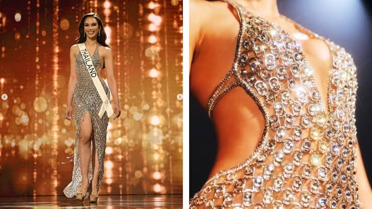 Miss Tailandia, Anna Sueangam-iam, gana el Premio al Impacto Social dentro del Certamen de belleza Miss Universo de este año.

El vestido está hecho con lengüetas de lata para honrar al cuidado del medioambiente, pero también como homenaje a sus padres. 👍🏻

#71stMissUniverse