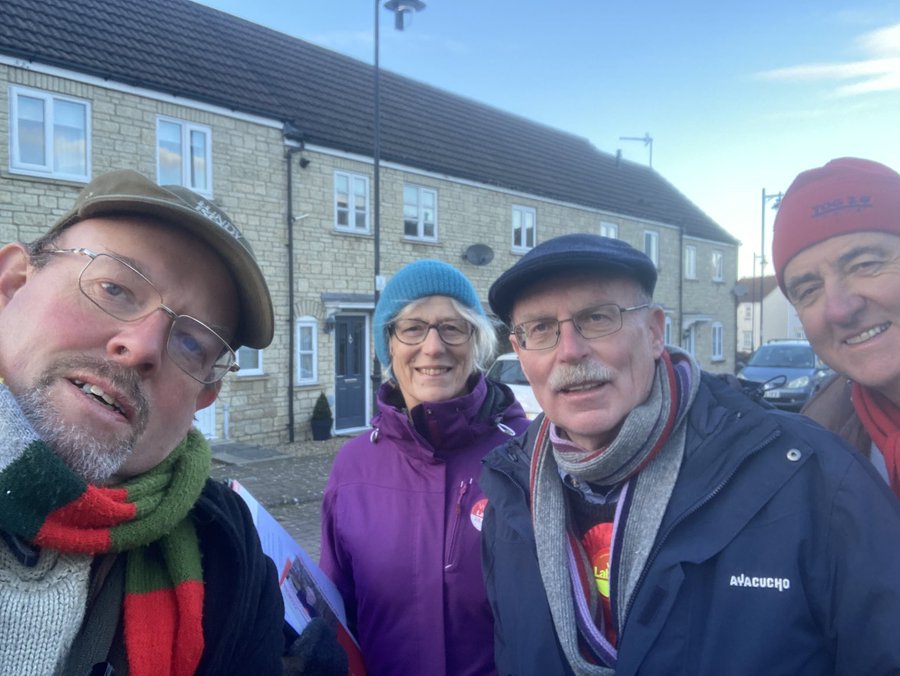 CalneLabour's tweet image. We’re really enjoying getting out and talking to residents of Chilvester &amp;amp; Abberd Ward, ahead of the town council by-election on 7th February. John Boaler’s pledges are being well received.
