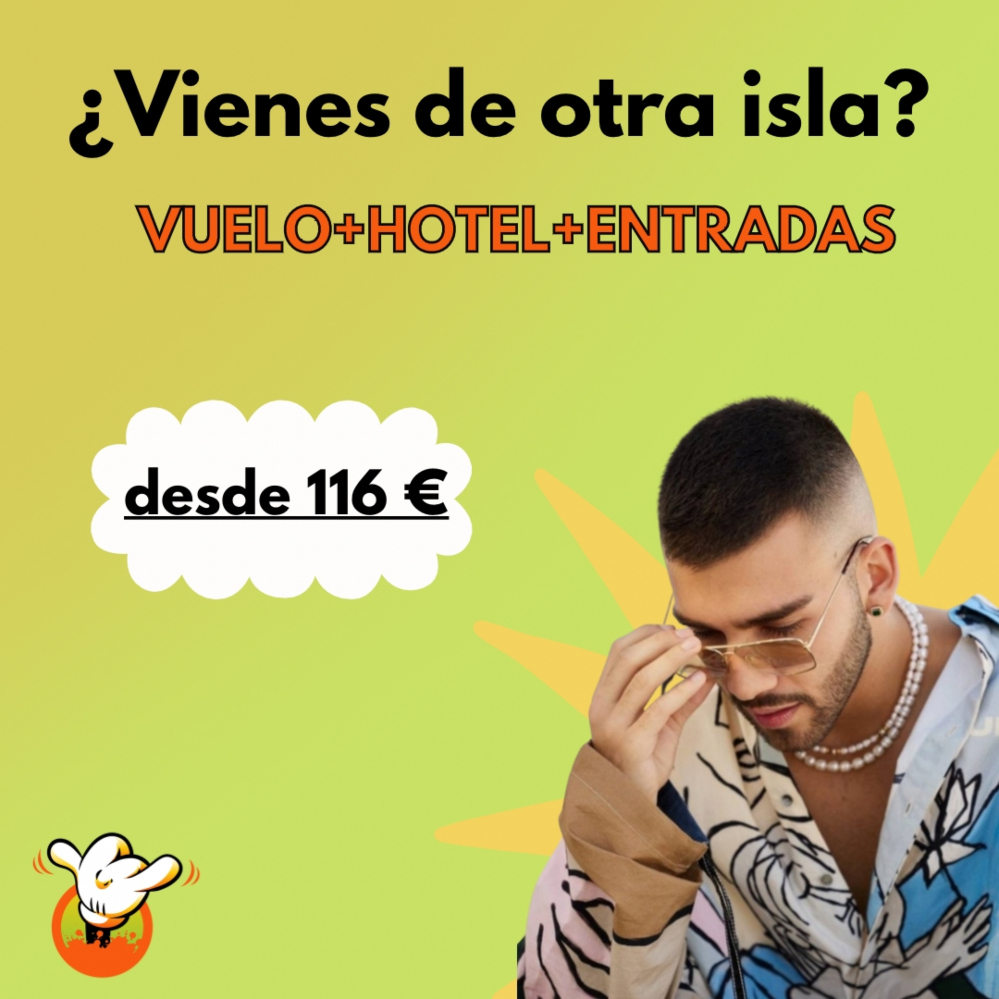 ElTimeLaPalma's tweet photo. https://t.co/QrWJhuZKV2 activa paquetes de vuelo+hotel+entradas desde otras islas para ver a Manuel Turizo en el ResisTIME de La Palma #lapalma #ResisTIME #ManuelTurizo #CanariasViajacom #escapada #experiencias #cultura #música #ElTimeEventos https://t.co/Fa2EXNgWi8 https://t.co/aXO3lzqAps
