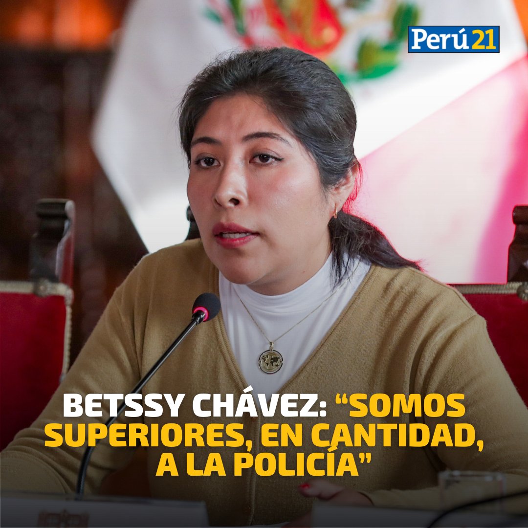 peru21noticias's tweet photo. DESDE SU ASIENTO 🤷‍♀️
🚨La expremier y aún congresista Betssy Chavez reapareció para hacer eco de su discurso violentista y racista. https://t.co/Tmi3Eu0V11 https://t.co/Xd6v96UL33