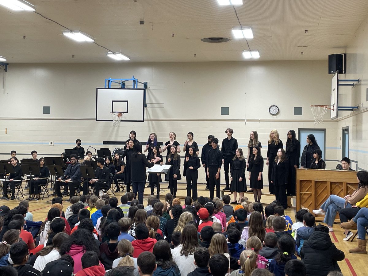 Seaquam Music Program performs beautifully ⁦<a href="/PinewoodDelta/">Pinewood Elementary</a>⁩ and Heath Elementary schools