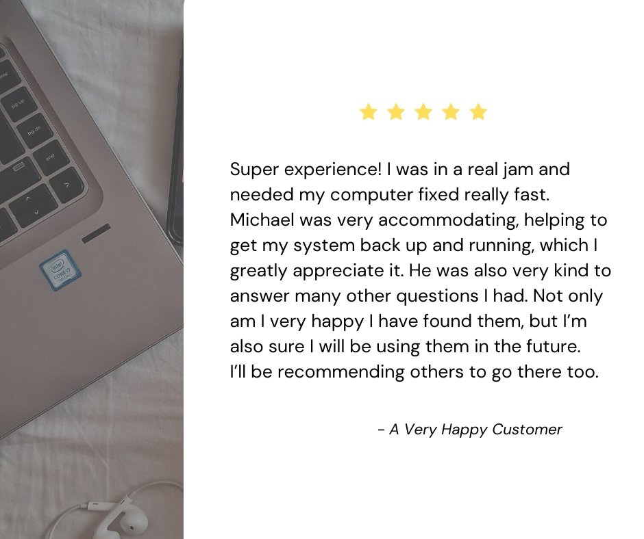 TheTechStoreSC's tweet image. #ThankfulThursday We love providing high quality service to our customers! #greenvillesc #computerrepair #laptoprepair #phonerepair