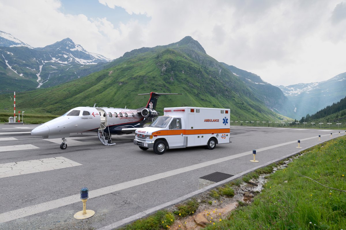 jsiebenmark's tweet photo. @embraer has received approval for its Phenom 300MED — a medevac package for its light business jet #aviation #bizav https://t.co/CsRvXvZtdN https://t.co/9LwjypTBF2