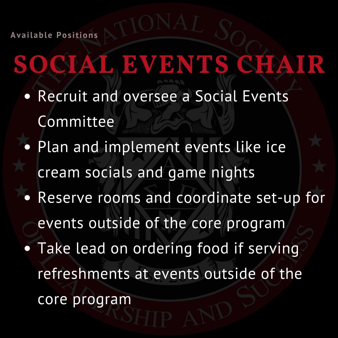 NSLS_Gram's tweet photo. Apply For an E-Board Position ❗️ Part 2
#NSLSGram #GramFam
#GramFam22 #GramFam23
#GramFam24 #GramFam25
#GramFam26 https://t.co/0ltE6mCX7n