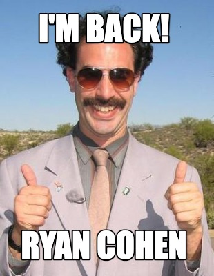#BBBY holders looking forward to <a href="/ryancohen/">Ryan Cohen</a> sharing this tomorrow!