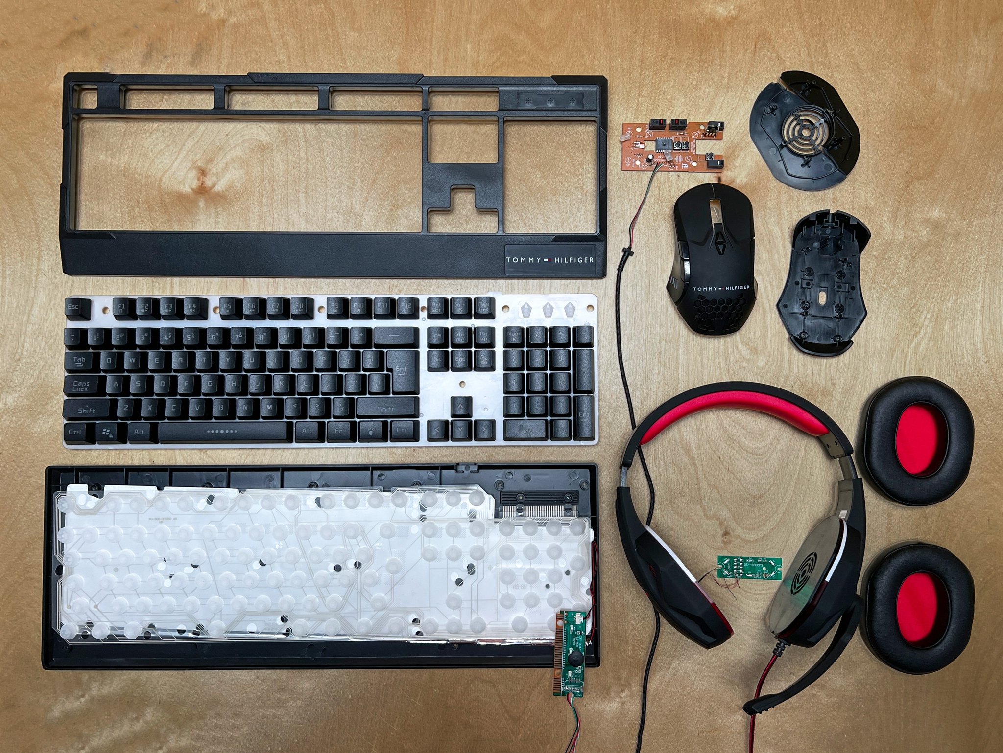 tommy hilfiger released a gaming keyboard