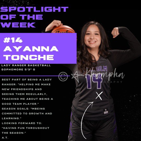 Congrats Ayanna on being our JV spotlight of the week! Ayanna brings hustle and energy to our program! #ALLIN #ETP #TTP <a href="/emsisdathletics/">EMS ISD Athletics</a> <a href="/ChisholmTrailHS/">CTHS</a> <a href="/McCowanWinston/">Dr. Winston McCowan Jr.</a>