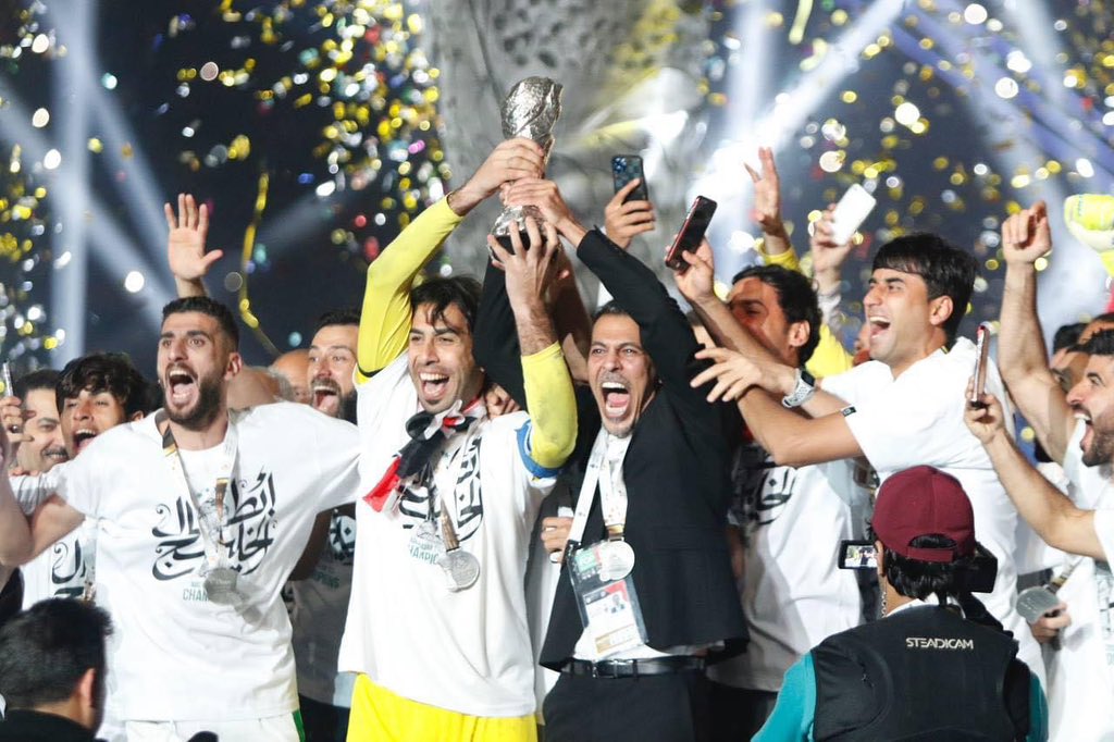 الف الف مبروك #أسود_الرافدين 
#خليجي_25_بصراوي
