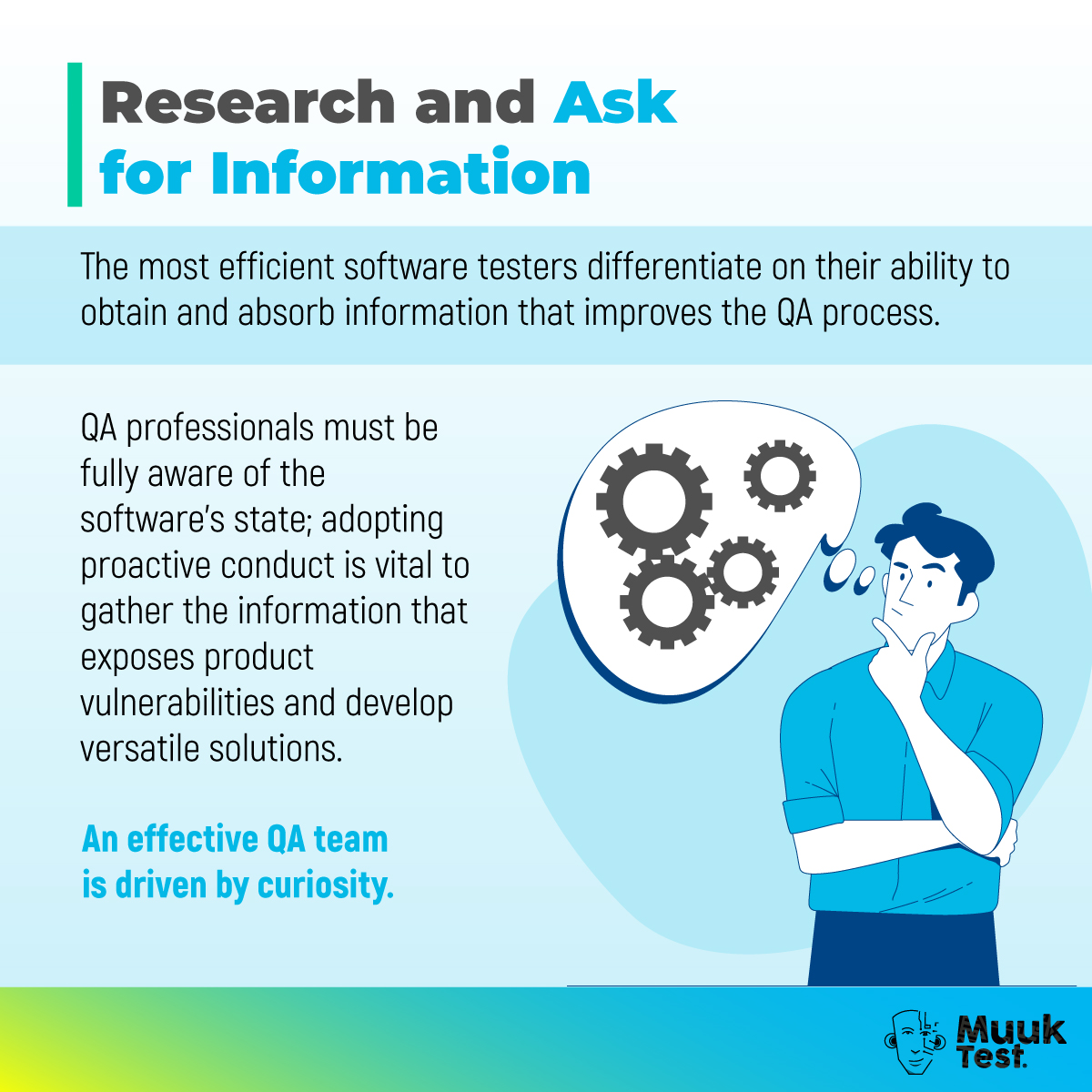 🤖 How does a skilled QA team work to streamline a company’s testing process? Here are a few actions QA professionals often take to enhance testing productivity.

bit.ly/3Xk6UBE

#SoftwareEngineer #QualityAssurance #QAautomation #QualityManager