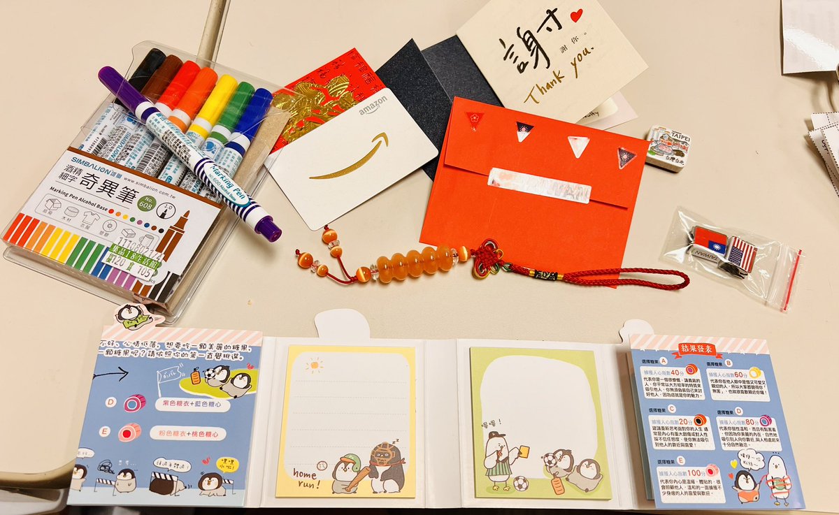 MelatRustom's tweet photo. When your students think of you during their travels ✈️ and bring you souvenirs with a note of appreciation that make your day 🥰 🥳 #risdbelieves https://t.co/ch2TZ7yg0n