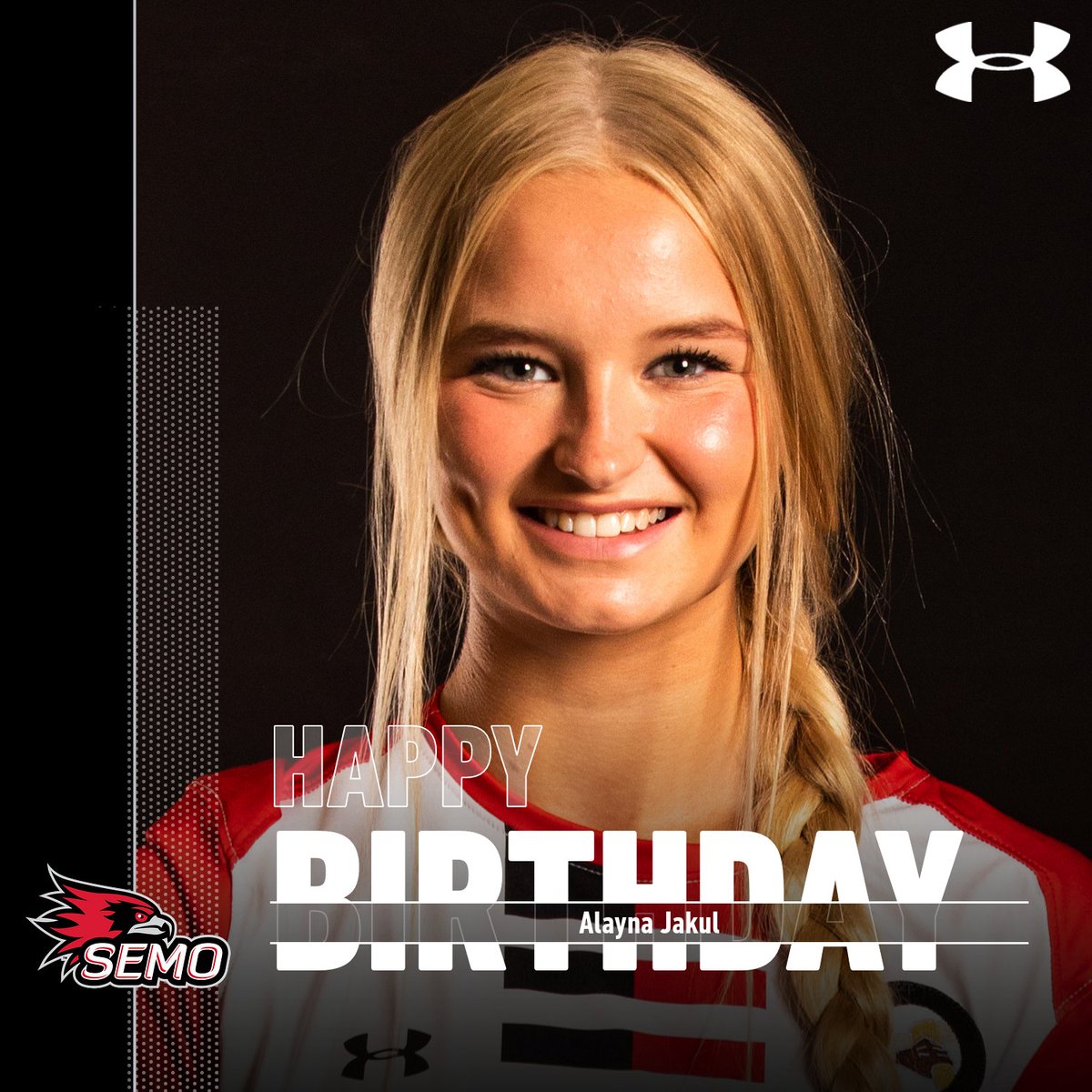 SEMOSoccer's tweet image. Happy Birthday to our St Charles, Missouri freshman midfielder, Alayna Jakul!!!

#LetsSoar