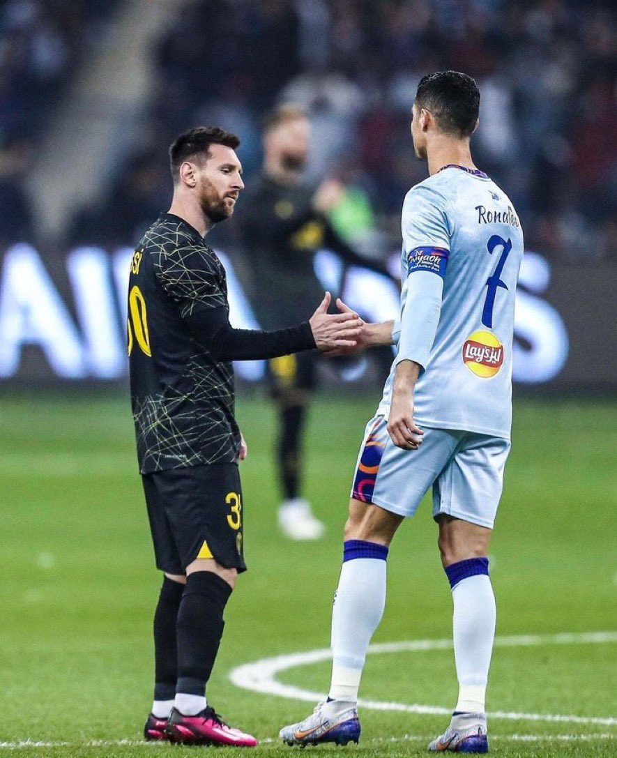 Ki_ranjc's tweet photo. The G.O.A.Ts #𓃵𓃵 
@Cristiano
@imessi
.
.
All time favourite player is RONALDO as always 🤟#THEGOAT🐐 https://t.co/xMbGLB5Frm